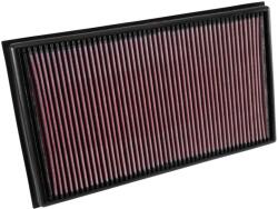 K&N Filtru de Aer Sport Lungime Exterioara: 371mm Latime Exterioara: 214mm Inaltime: 34mm Forma: Panou Audi A3 2.0/2.0d/2.5 (33-3036)
