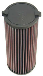 K&N Filtru de Aer Sport Lungime Exterioara: 117mm Latime Exterioara: 102mm Inaltime: 306mm Forma: Rotund Diamentrul Bazei (E-2018)