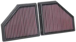 K&N Filtru de Aer Sport Lungime Exterioara: 217mm Latime Exterioara: 198mm Inaltime: 41mm Forma: Panou Bmw 5 (g30 4.4 (33-5086)