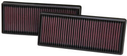 K&N Filtru de Aer Sport Lungime Exterioara: 319mm Latime Exterioara: 133mm Inaltime: 41mm Forma: Panou Mercedes C (c204 (33-2474)