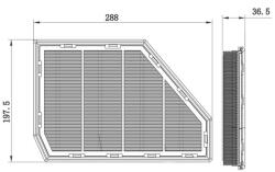 FEBI Filtru de Aer Bmw X5 (g05 F95) X6 (g06 F96) X7 (g07) 4.4 08.18- BMW X5/X6 (FE174685)