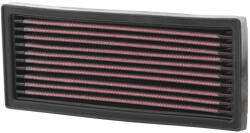K&N Filtru de Aer Sport Lungime Exterioara: 232mm Latime Exterioara: 90mm Inaltime: 24mm Forma: Panou Fiat Punto 1.1-1.6 (33-2586)