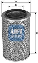 UFI Filtru Aer 273x114x56 1 Fendt 626 Ls Favorit Ursus 4512 4514 Ag Chem A-2500 1803 004 1004 Agco R42 R62 Aktiv Fischer M (27.764.00)
