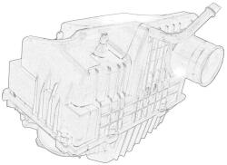 RENAULT Carcasa Capac Filtru de Aer (cu Filtru) Nissan NV400 Opel Movano B Renault Master Iii 2.3d 02.10- NISSAN NV400 (165008632R)