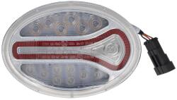 COBO Lampa Spate (12v Alb/Rosu cu Semnalizare cu Lumini Frana Lumini Parcare/Pozitie (1082816COBO)