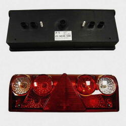 ASPOCK Lampa Spate Dreapta Europoint Ii (24v Reflector Triunghiular Conector: 4x Superseal 2pin/Amp 7pin Baioneta Led-uri (A25-6430-501)