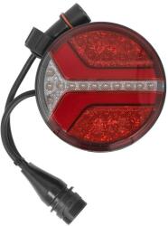 ASPOCK Lampa Spate Dreapta/Stanga Ecoround (led 12/24v cu Semnalizare cu Lumini Frana Lumini Parcare/Pozitie fara Reflector (A33-8604-017)