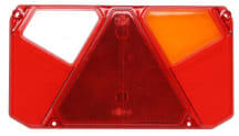WAŚ Geam Lampa Spate Dreapta Aplicatie: Waś 908b (semnalizare de Rotire Lumina de Parcare Semafoare Triunghi Reflector (910B W125P)