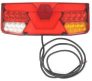 WAŚ Lampa Spate Dreapta (led 12/24v cu Semnalizare Lampa Anti-ceata Lampa Mers Inapoi cu Lumini Frana Lumini (1063 W138DP)