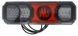 WAŚ Lampa Spate Stanga (led 12/24v cu Semnalizare Lampa Anti-ceata Lampa Mers Inapoi cu Lumini Frana Lumini Parcare/Pozitie (2529 DD L BLACK W282D DD)