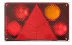 WAŚ Lampa Spate Dreapta (lampa Anti-ceata Reflector Triunghiular (115A W21P)