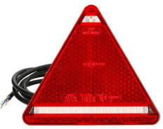 WAŚ Lampa Spate Dreapta (led 12/24v Rosu Triunghiular (325 W68P)