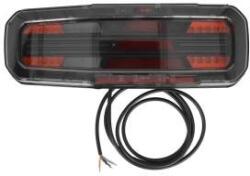 WAŚ Lampa Spate Dreapta (led 12/24v cu Semnalizare Lampa Anti-ceata Lampa Mers Inapoi cu Lumini Frana Lumini (2372DDP NW BLACK W277 LIN)