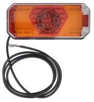 WAŚ Lampa Spate Stanga (led 12/24v cu Semnalizare Lampa Anti-ceata Lampa Mers Inapoi cu Lumini Frana Lumini Parcare/Pozitie (2572 L W301 METEORS)