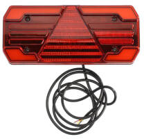 WAŚ Lampa Spate Dreapta (led 12/24v cu Semnalizare Lampa Mers Inapoi cu Lumini Frana Lumini Parcare/Pozitie Reflector (1675 P W247)