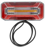 WAŚ Lampa Spate Dreapta/Stanga (led 12/24v cu Semnalizare Lampa Anti-ceata Lampa Mers Inapoi cu Lumini Frana Lumini (1655 DD L/P W185 DD S2)