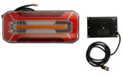 WAŚ Lampa Spate Dreapta/Stanga (led 12v cu Semnalizare Lampa Anti-ceata Lampa Mers Inapoi cu Lumini Frana Lumini (1298 DD L/P O12 W185DD)