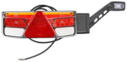 WAŚ Lampa Spate Dreapta (led 12/24v cu Semnalizare Lampa Anti-ceata Lampa Mers Inapoi cu Lumini Frana Lumini (1183 W170P+W48)