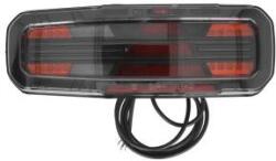 WAŚ Lampa Spate Stanga (led 12/24v cu Semnalizare Lampa Anti-ceata Lampa Mers Inapoi cu Lumini Frana Lumini Parcare/Pozitie (2372DDL NW BLACK W277 LIN)