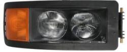 TRUCKLIGHT Far Dreapta (2*h7/W5W Manual fara Motoras Culoare Insert: Negru Culoare Semnalizator: Portocaliu) Man F2000 M 2000 L M (HL-MA003R/H7)