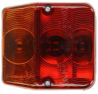 TRUCKLIGHT Lampa Spate Dreapta/Stanga (12/24v cu Semnalizare cu Lumini Frana Lumini Parcare/Pozitie cu Iluminare Numar (TL-UN007)