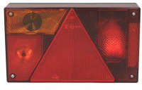 TRUCKLIGHT Lampa Spate Stanga Multipoint I (12/24v cu Semnalizare Lampa Anti-ceata cu Lumini Frana Lumini Parcare/Pozitie (TL-UN075L-FL)