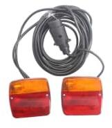 TRUCKLIGHT Lampa Spate Dreapta/Stanga (12v Lungime Cablu: 5m cu Semnalizare cu Lumini Frana Lumini Parcare/Pozitie Montabil (TL-UN071KPL)