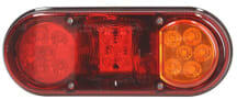 TRUCKLIGHT Lampa Spate Dreapta (led 12/24v cu Semnalizare cu Lumini Frana Lumini Parcare/Pozitie fara Reflector (TL-UN048R)