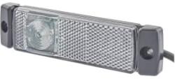 HELLA Lampa Gabarit Dreapta/Stanga Alb Led Inaltime 16mm Latime 130mm Adancime 32mm Bolt/Fixare Orizontala/Montare Verticala (2PG008 645-971)