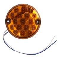 HELLA Lampa Spate Dreapta/Stanga (led 12/24v cu Semnalizare Lungime Cablu: 0 25m Negru in Relief Fi95mm (2BA357 028-021)
