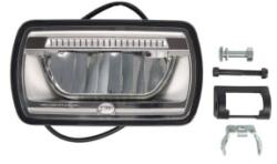 HELLA Farul Universal (dreptunghiular Jumbo Led 12/24v 1 3 2 7 8w Latime 238mm Inaltime 132mm Adancime: 113mm Aluminiu Negru (1FE016 773-001)