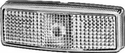 HELLA Lampa Gabarit Dreapta/Stanga Alb Halogen/W5W Inaltime 25mm Latime 110mm Adancime 40mm Bolt/Fixare Orizontala/Montare (2PG006 717-027)
