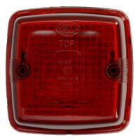 HELLA Lampa Spate Dreapta/Stanga (c5w 12/24v Lumini Parcare/Pozitie fara Reflector 84x84mm (2SA003 014-051)