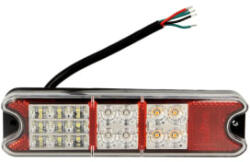 HELLA Lampa Spate Dreapta/Stanga (led 12/24v cu Semnalizare Lampa Mers Inapoi cu Lumini Frana Lumini Parcare/Pozitie (2VP357 021-011)
