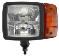 HELLA Far Stanga (h3/H7/P21W/T4W Culoare Insert: Negru Culoare Semnalizator: Portocaliu) John Deere 9320 9330 9410 R 9420 (1SA996 120-051)
