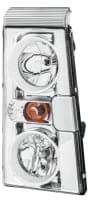 HELLA Far Dreapta (h1/H7/PY21W/W5W Electric fara Motoras 24v Functii Aditionale: Faza Scurta Semnalizare de Rotire Lampi (1ER246 046-521)