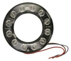 HELLA Lampa Spate Dreapta/Stanga (led 24v Rosu/Transparent cu Lumini Frana Lumini Parcare/Pozitie (2SB008 405-091)