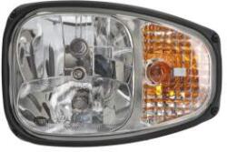 HELLA Farul Universal (h3/H7/PY21W/T4W 12v Latime 225mm Inaltime 150mm Adancime: 127mm Transparent Negru Lampi de Pozitie (1EE996 174-211)
