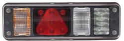 HELLA Lampa Spate Stanga Hybrid (led/P21W 24v cu Semnalizare Lampa Anti-ceata Lampa Mers Inapoi cu Lumini Frana Lumini (2VP340 961-031)