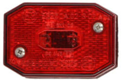 ASPOCK Lampa Gabarit Dreapta/Stanga Flexipoint Forma: Dreptunghiular Rosu Inaltime 64mm Latime 44mm Adancime 28mm Suprafata (A21-6510-004)