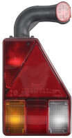 ASPOCK Lampa Spate Dreapta Earpoint (24v cu Semnalizare Lampa Mers Inapoi cu Lumini Frana Lumini Parcare/Pozitie Reflector (A24-4351-001)