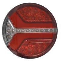 ASPOCK Lampa Spate Dreapta/Stanga Ecoround (led 12/24v cu Semnalizare cu Lumini Frana Lumini Parcare/Pozitie fara Reflector (A33-8604-057)