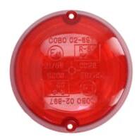 COBO Geam Lampa Elementul Lampii Spate Dreapta/Stanga (rosu (1010443COBO)