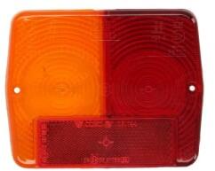COBO Geam Lampa Elementul Lampii Spate Stanga (12/24v Portocaliu/Rosu cu Semnalizare Lampa Mers Inapoi cu Lumini Frana (1009482COBO)