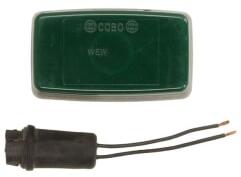 COBO Lampa de Pozitie Fata Dreapta/Stanga 12/24v (w5w Verde (1011711COBO)