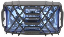 WESEM Farul Universal Dreapta/Stanga (raza Lunga H3/T4W 12/24v Latime 224 4mm Inaltime 125mm Albastru Plastic Crom Lampi (HP5.40486.01)