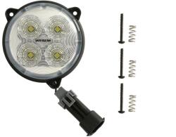 WESEM Lampa de Lucru (led 12/24v 21w 2000lm Numar Elemente Led: 4 Adancime: 78mm Diametru: 87mm) New Holland C T4 Power Star (CRC6H.58422.00)