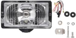 WESEM Farul Universal Dreapta/Stanga (raza Lunga H3/T4W 12/24v Latime 241mm Inaltime 135mm Alb Plastic Crom/Negru Lampi (0662.43310.00)