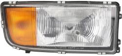 DEPO Far Dreapta (h4/P21W/W5W Electric cu Motor Culoare Insert: Cromat Culoare Semnalizator: Galben) Mercedes Actros Actros (440-1139R-LDEMY)