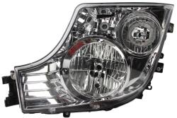 DEPO Far Stanga (h1/H7/PY21W/W5W Manual fara Motoras Culoare Insert: Cromat Culoare Semnalizator: Galben) Mercedes Actros (440-11A1L-LD-E)